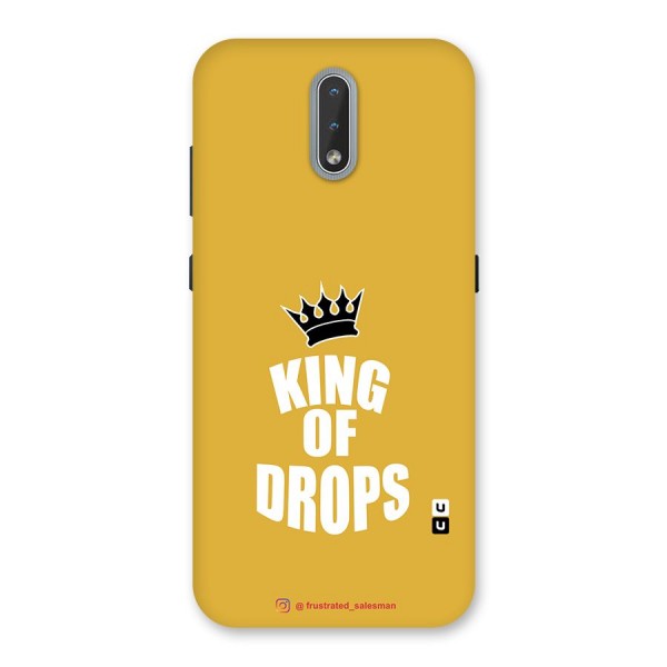 King of Drops Mustard Yellow Back Case for Nokia 2.3