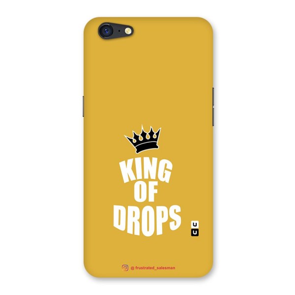 King of Drops Mustard Yellow Back Case for Oppo A71