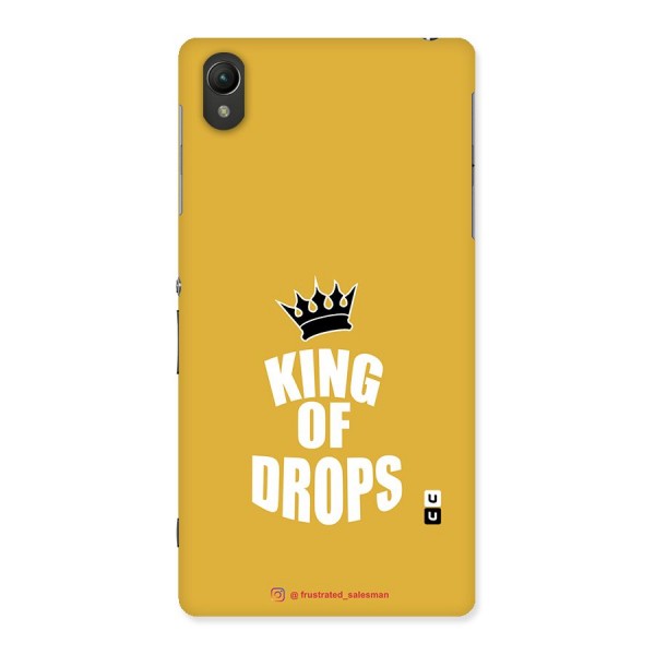 King of Drops Mustard Yellow Back Case for Sony Xperia Z2