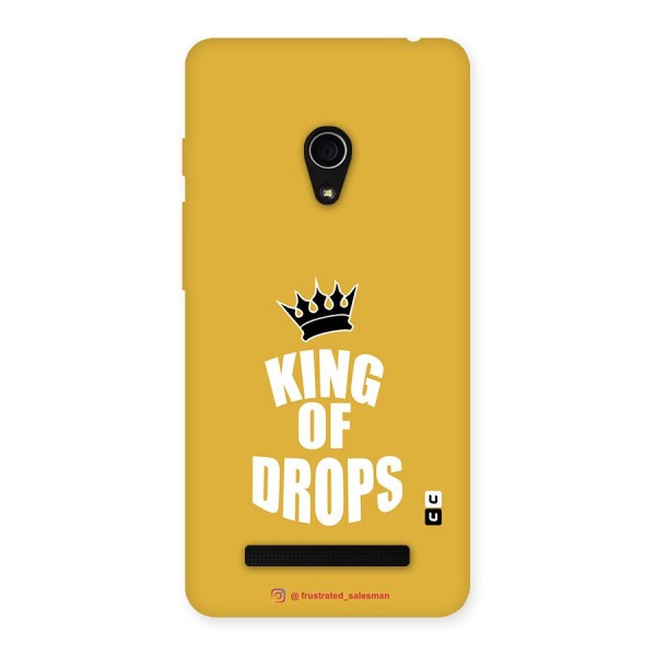 King of Drops Mustard Yellow Back Case for Zenfone 5