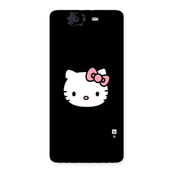 Kitty Cute Back Case for Canvas Knight A350