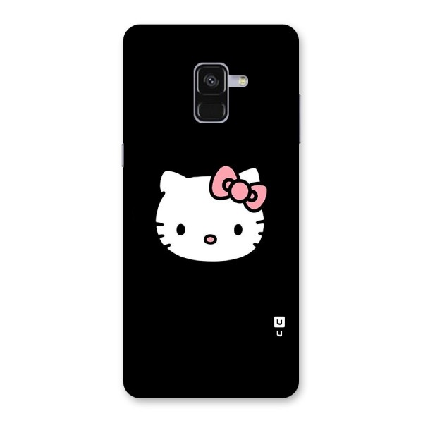 Kitty Cute Back Case for Galaxy A8 Plus