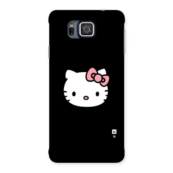 Kitty Cute Back Case for Galaxy Alpha