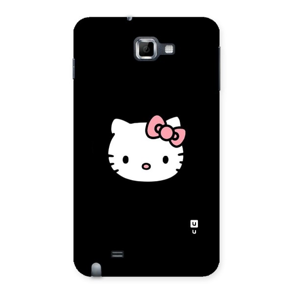 Kitty Cute Back Case for Galaxy Note