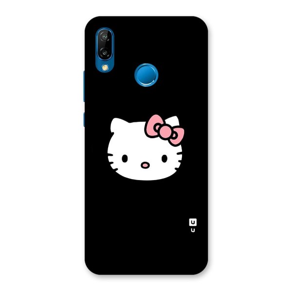 Kitty Cute Back Case for Huawei P20 Lite