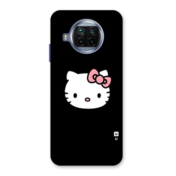 Kitty Cute Glass Back Case for Mi 10i