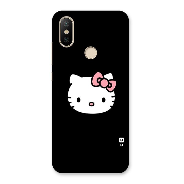 Kitty Cute Back Case for Mi A2