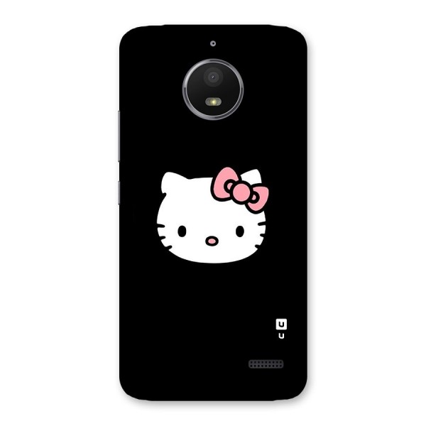 Kitty Cute Back Case for Moto E4