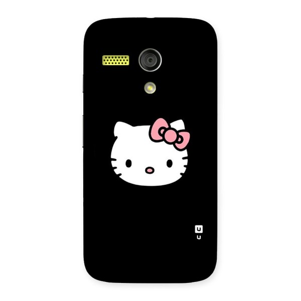 Kitty Cute Back Case for Moto G