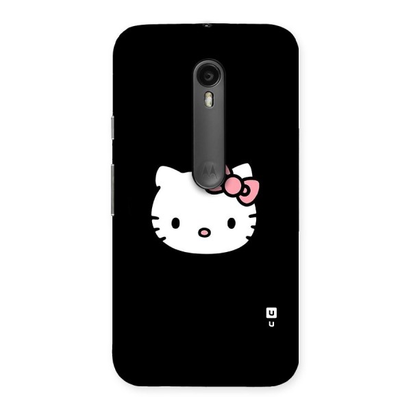 Kitty Cute Back Case for Moto G3