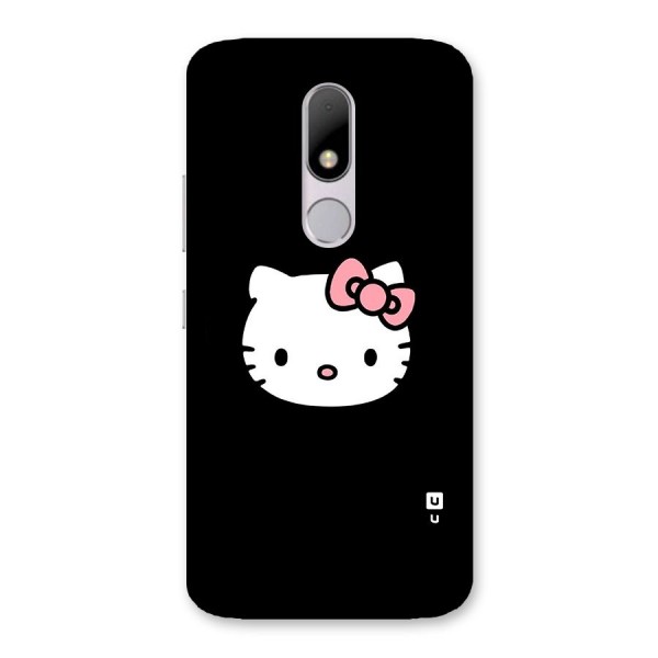 Kitty Cute Back Case for Moto M