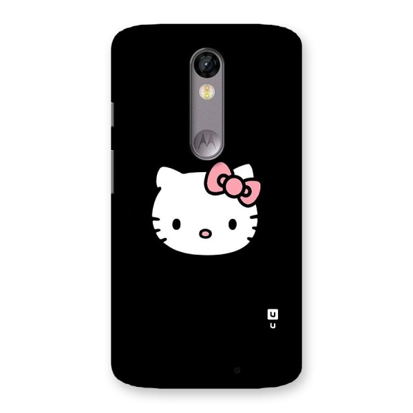 Kitty Cute Back Case for Moto X Force