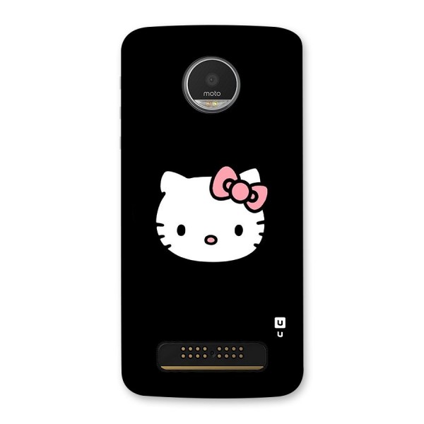 Kitty Cute Back Case for Moto Z Play