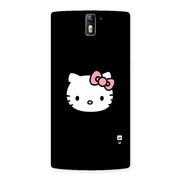 Kitty Cute Back Case for One Plus One