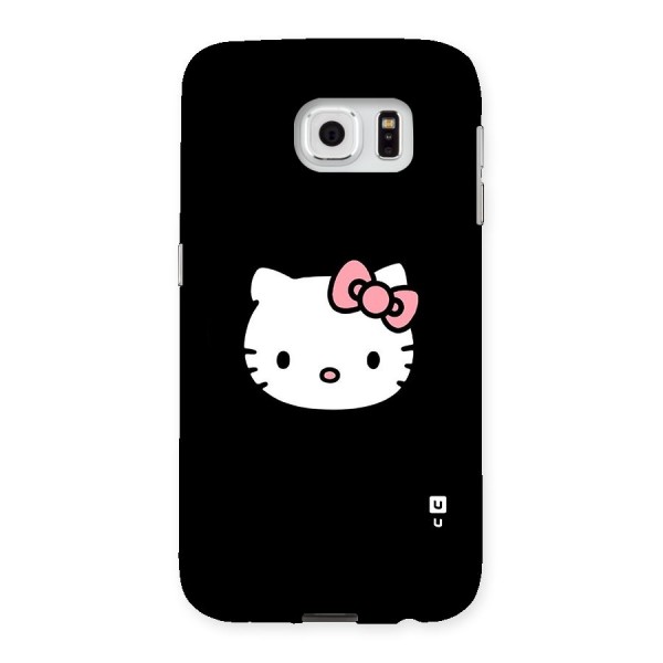 Kitty Cute Back Case for Samsung Galaxy S6