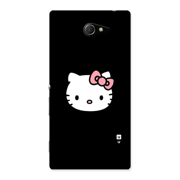 Kitty Cute Back Case for Sony Xperia M2