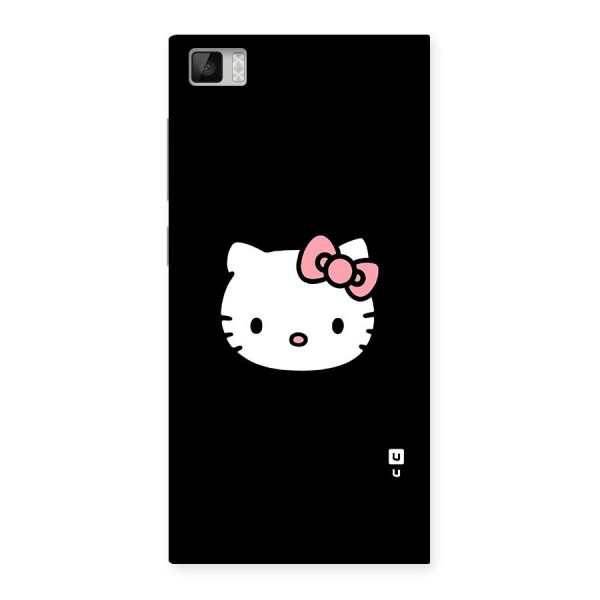 Kitty Cute Back Case for Xiaomi Mi3