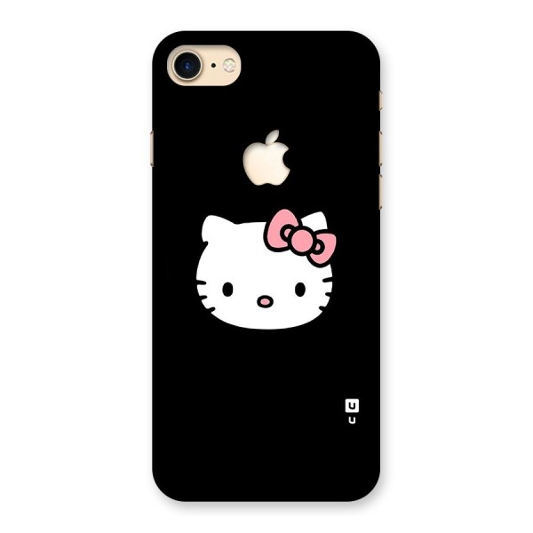 Kitty Cute Back Case for iPhone 7 Apple Cut