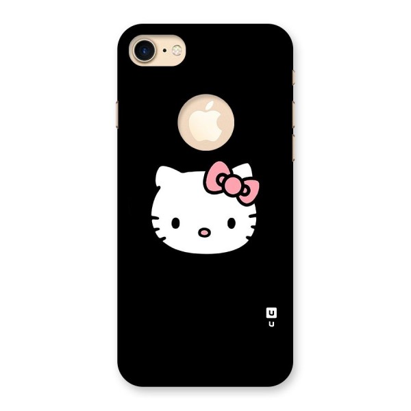 Kitty Cute Back Case for iPhone 8 Logo Cut