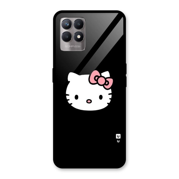 Kitty Cute Glass Back Case for Realme 8i