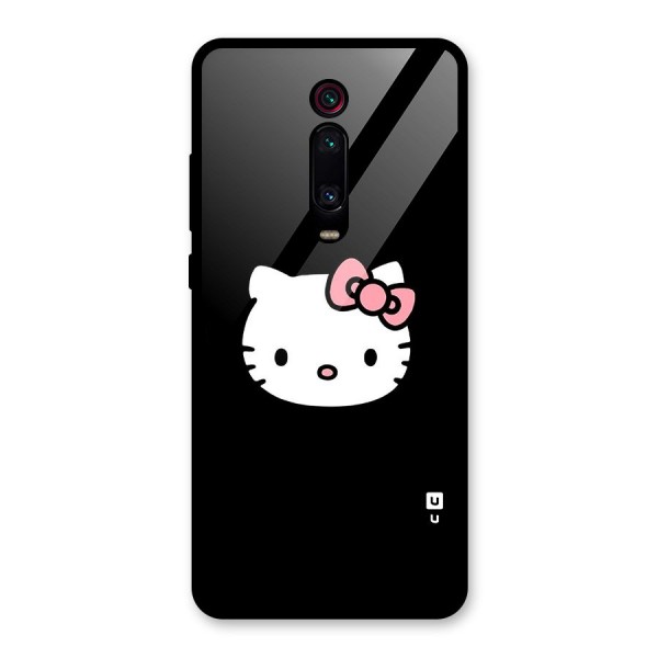 Kitty Cute Glass Back Case for Redmi K20 Pro