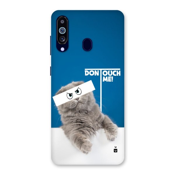 Kitty Dont Touch Back Case for Galaxy A60