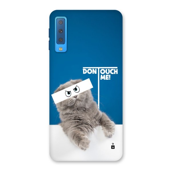 Kitty Dont Touch Back Case for Galaxy A7 (2018)