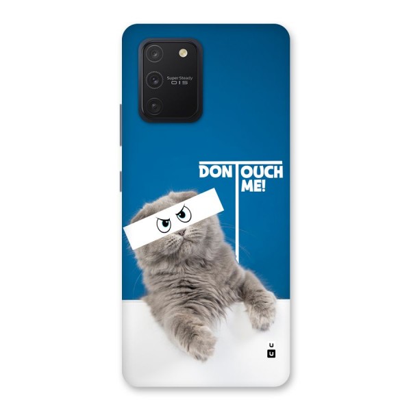 Kitty Dont Touch Back Case for Galaxy S10 Lite