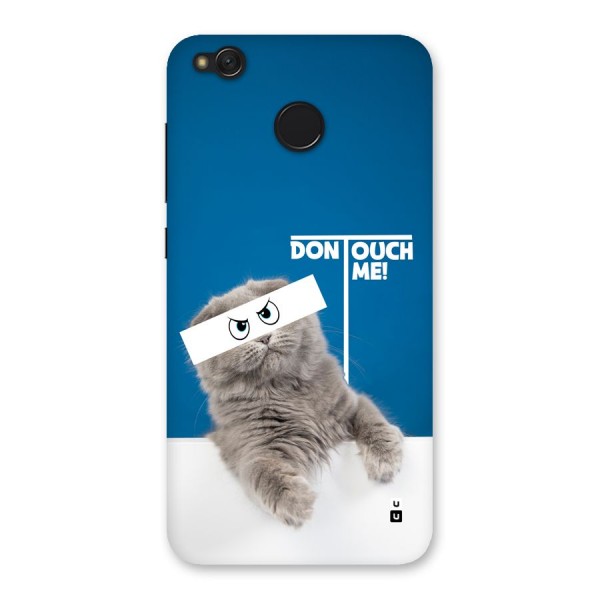 Kitty Dont Touch Back Case for Redmi 4