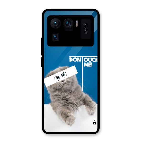 Kitty Dont Touch Glass Back Case for Mi 11 Ultra