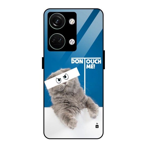 Kitty Dont Touch Glass Back Case for Oneplus Nord 3