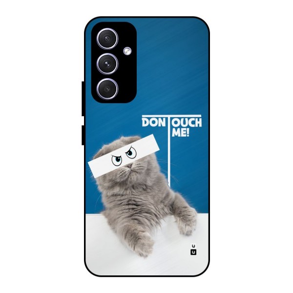 Kitty Dont Touch Metal Back Case for Galaxy A54