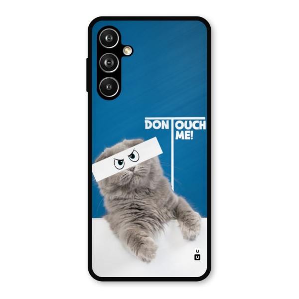 Kitty Dont Touch Metal Back Case for Galaxy F54