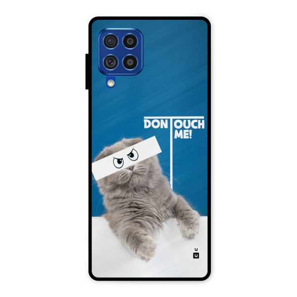 Kitty Dont Touch Metal Back Case for Galaxy F62