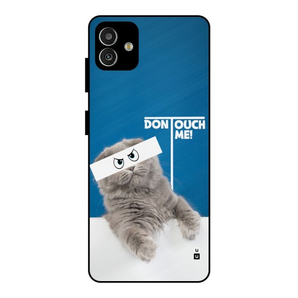 Kitty Dont Touch Metal Back Case for Galaxy M13 5G