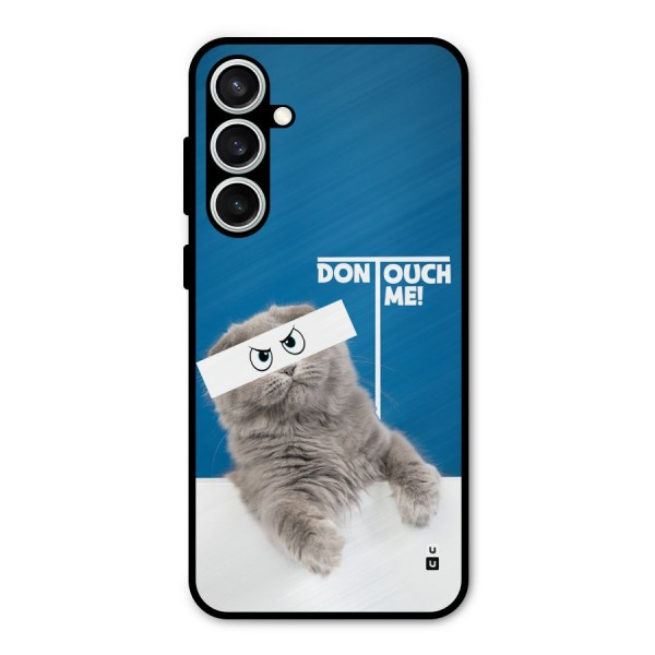 Kitty Dont Touch Metal Back Case for Galaxy S23 FE