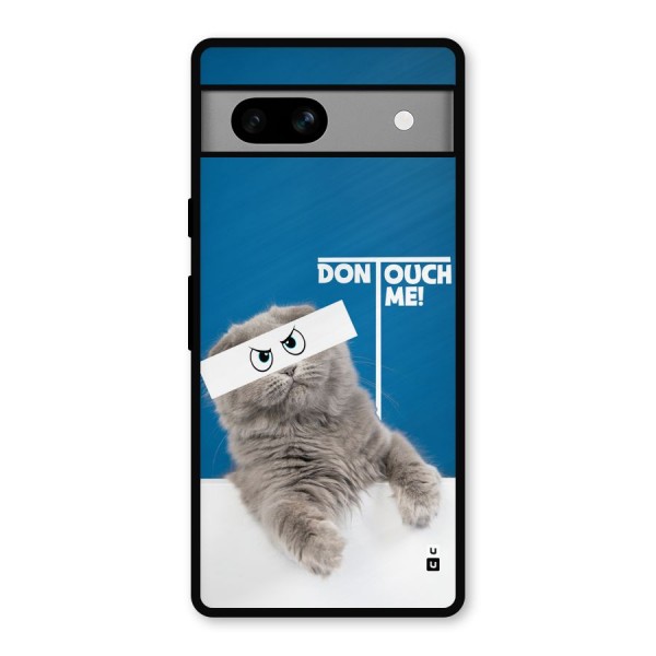 Kitty Dont Touch Metal Back Case for Google Pixel 7a