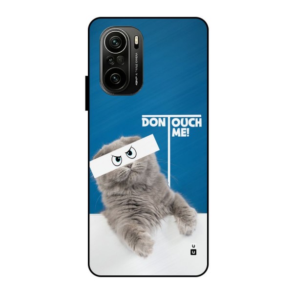 Kitty Dont Touch Metal Back Case for Mi 11X Pro