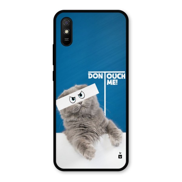 Kitty Dont Touch Metal Back Case for Redmi 9i