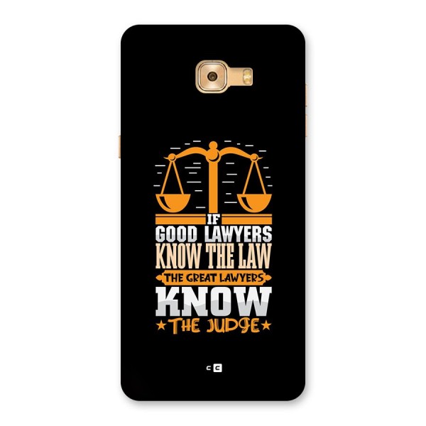 Know The Judge Back Case for Galaxy C9 Pro