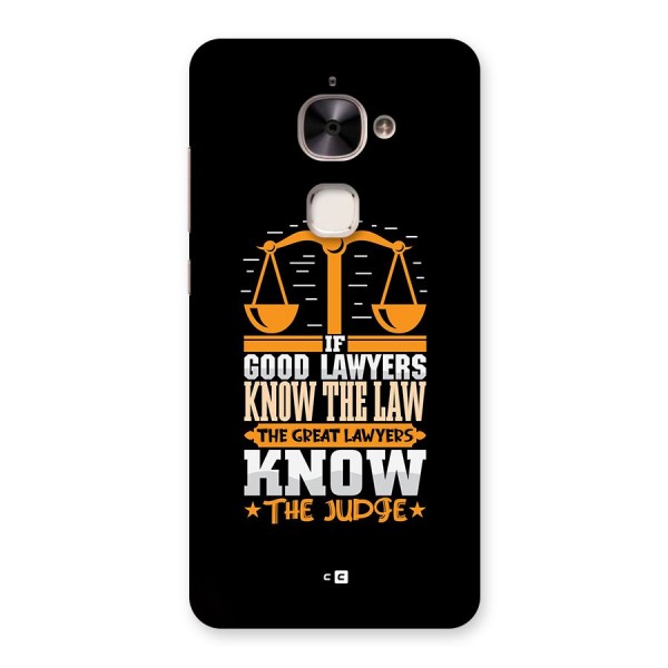 Know The Judge Back Case for Le 2