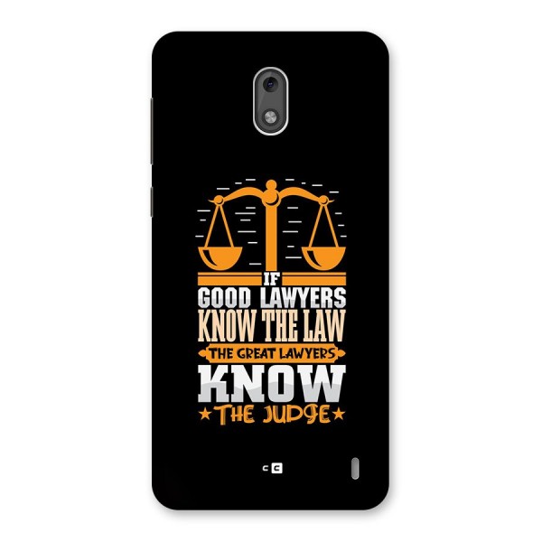 Know The Judge Back Case for Nokia 2