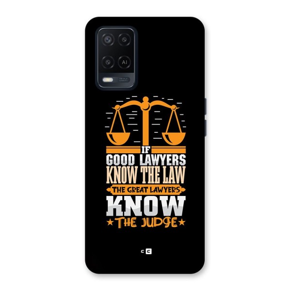 Know The Judge Back Case for Oppo A54