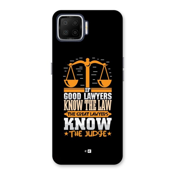 Know The Judge Back Case for Oppo F17