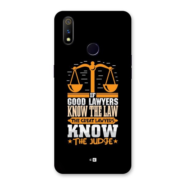 Know The Judge Back Case for Realme 3 Pro