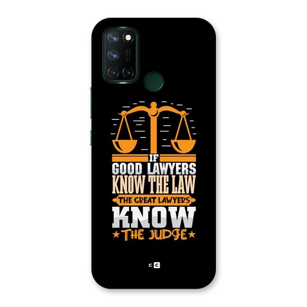 Know The Judge Back Case for Realme C17