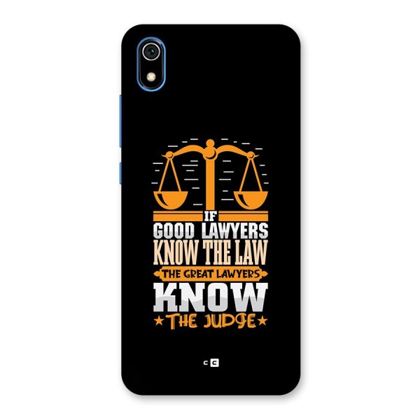 Know The Judge Back Case for Redmi 7A