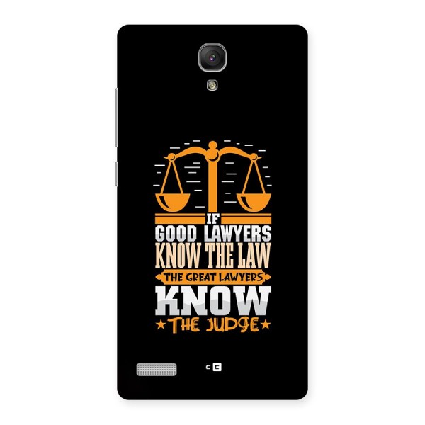 Know The Judge Back Case for Redmi Note