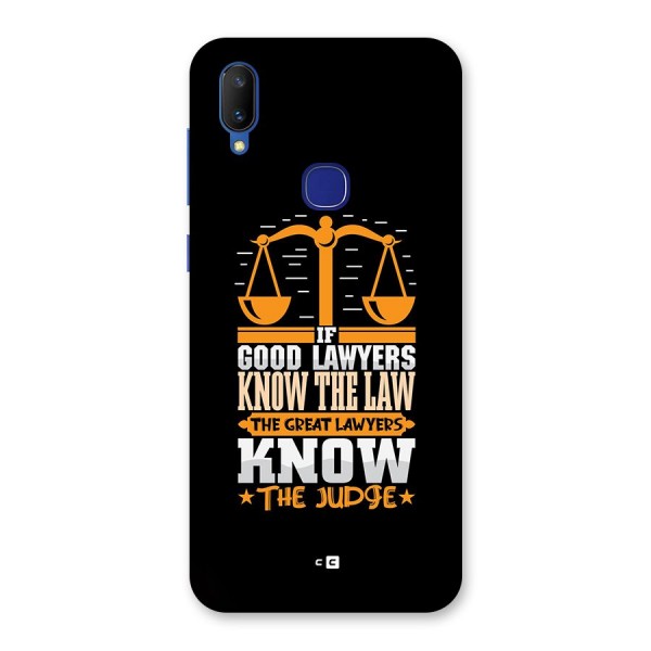 Know The Judge Back Case for Vivo V11