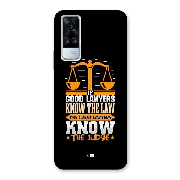 Know The Judge Back Case for Vivo Y51